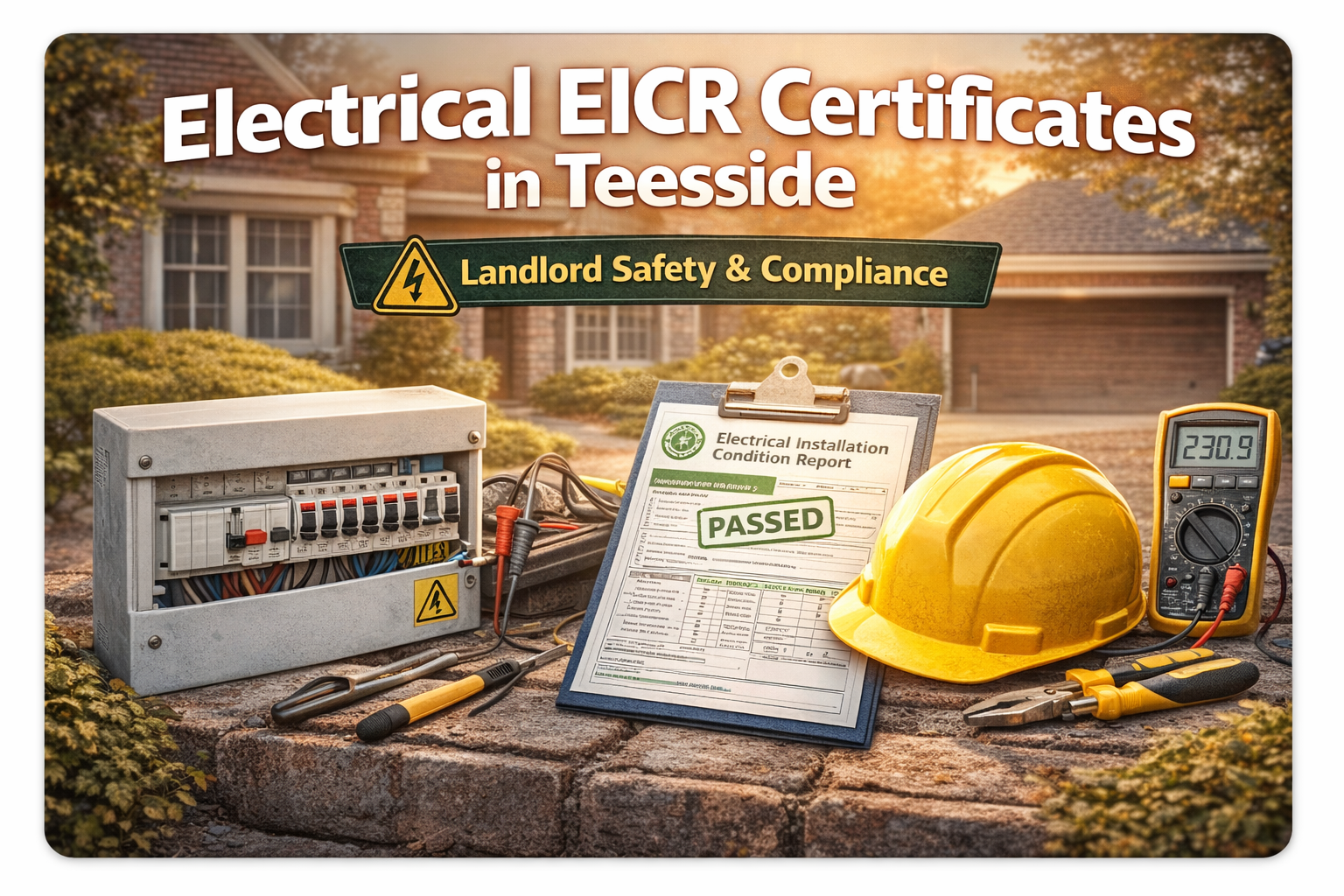 ⚡ Electrical EICR Certificates for Landlords in Teesside – Why Compliance Matters