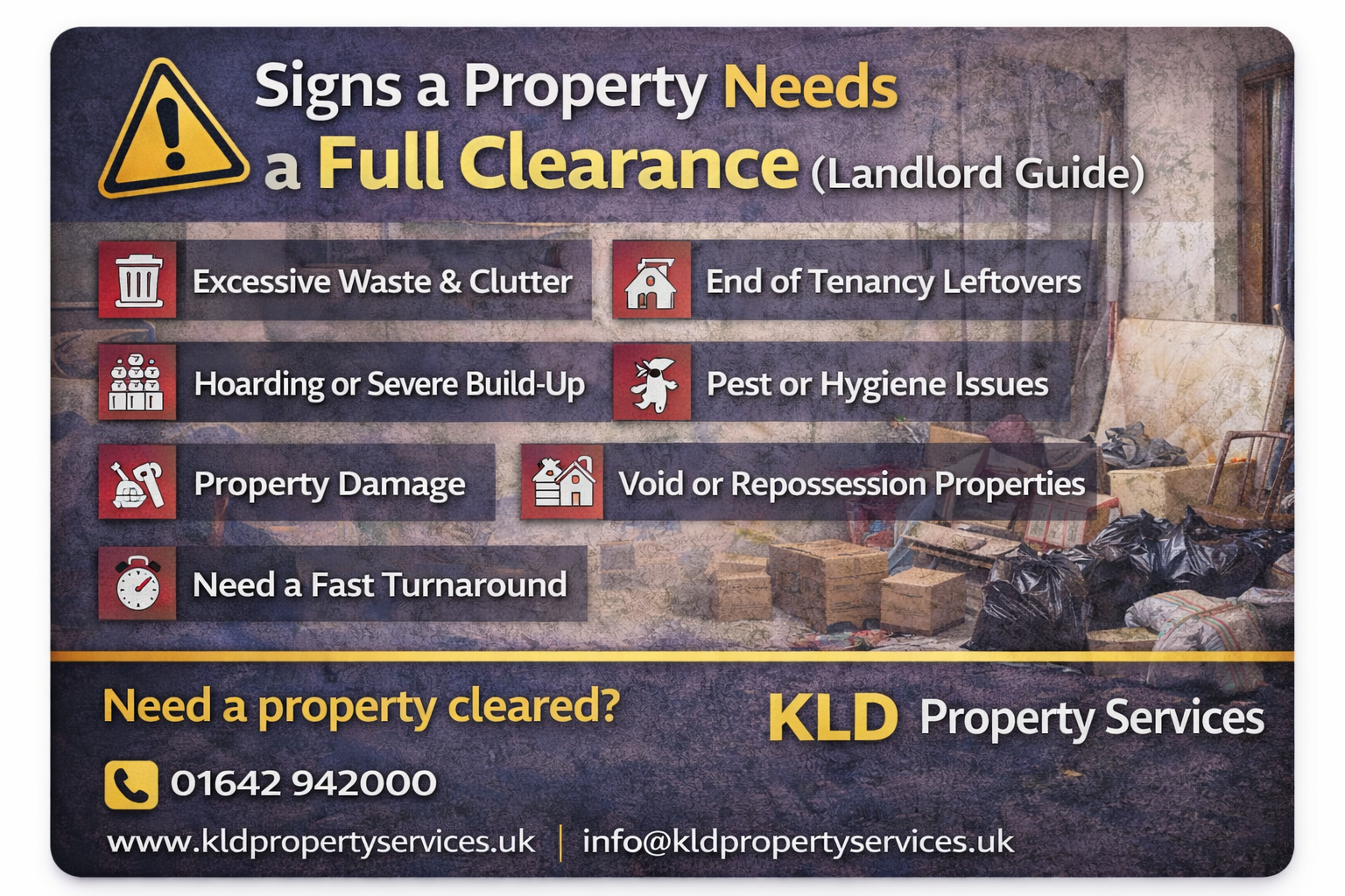 ⚠️ Signs a Property Needs a Full Clearance (Landlord Guide)