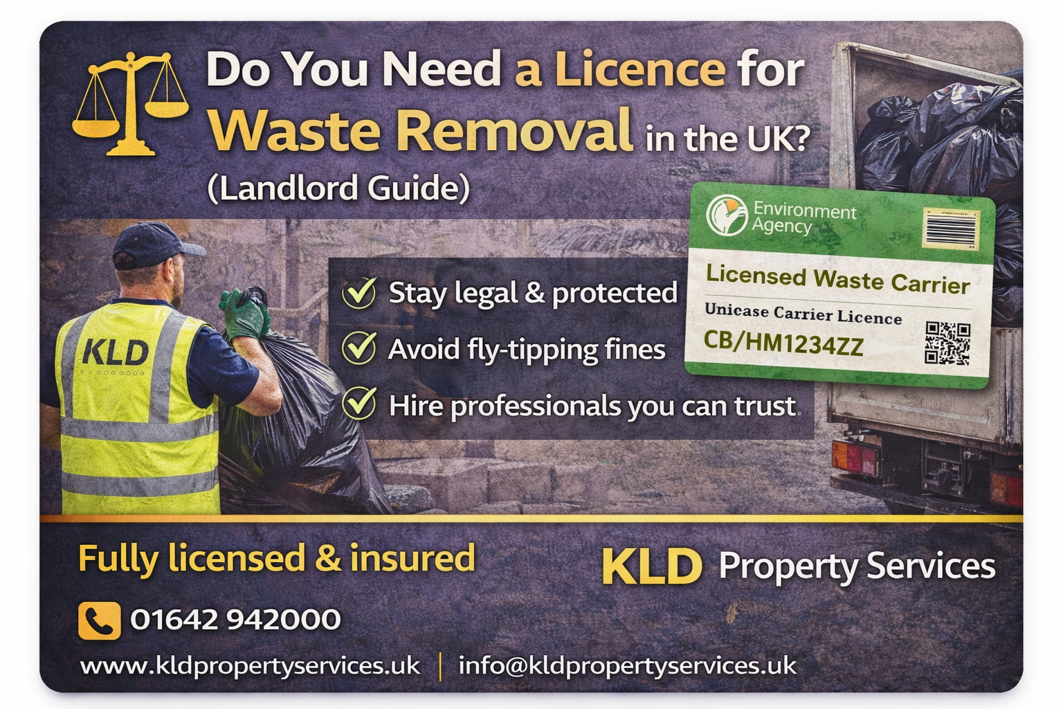 ⚖️ Do You Need a Licence for Waste Removal in the UK? (Landlord Guide)