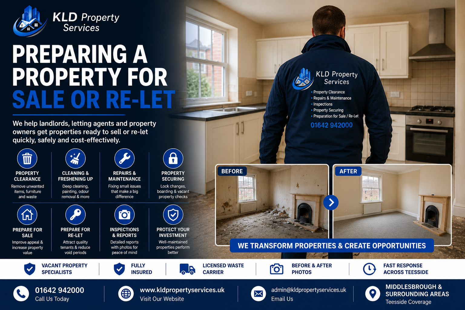 Preparing a Property for Sale or Re-Let
