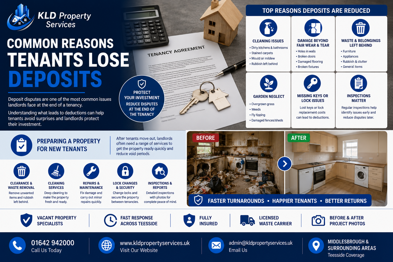 Common Reasons Tenants Lose Deposits