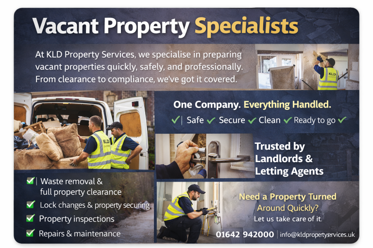 Vacant Property Specialists Teesside Vacant Property Specialists