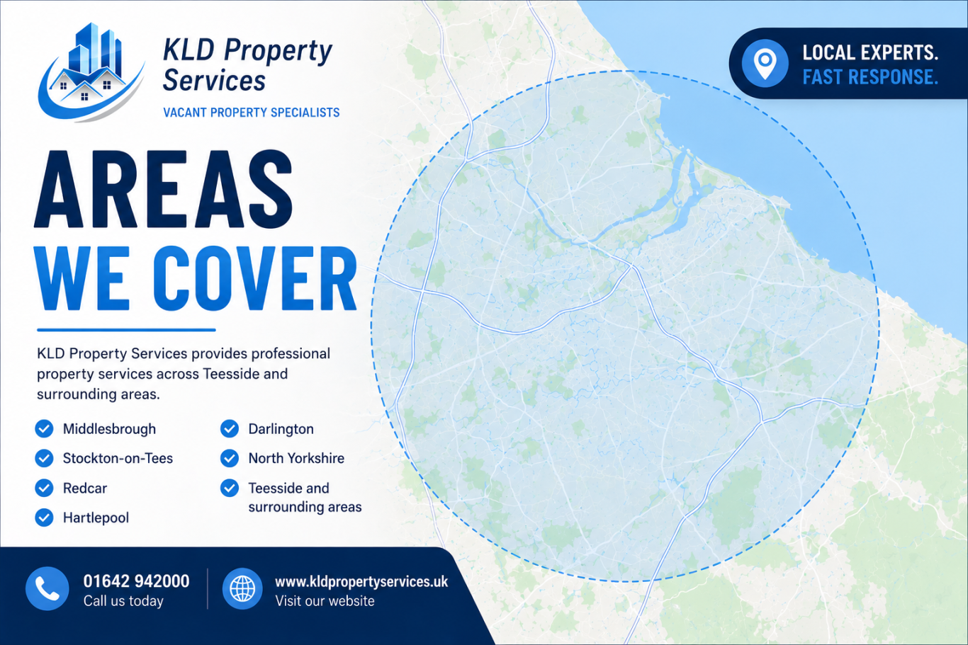 Areas KLD Property Services cover Areas KLD Property Services cover